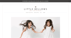 Desktop Screenshot of littlebellows.com