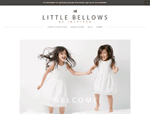 Tablet Screenshot of littlebellows.com